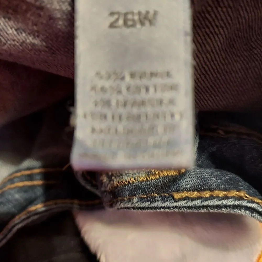 Fashion Bug Jeans Mid Rise Size 26W (23x30)